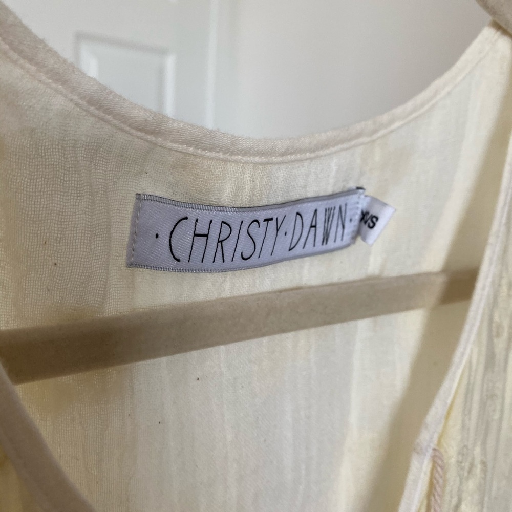 Christy Dawn Paloma Dress in ivory